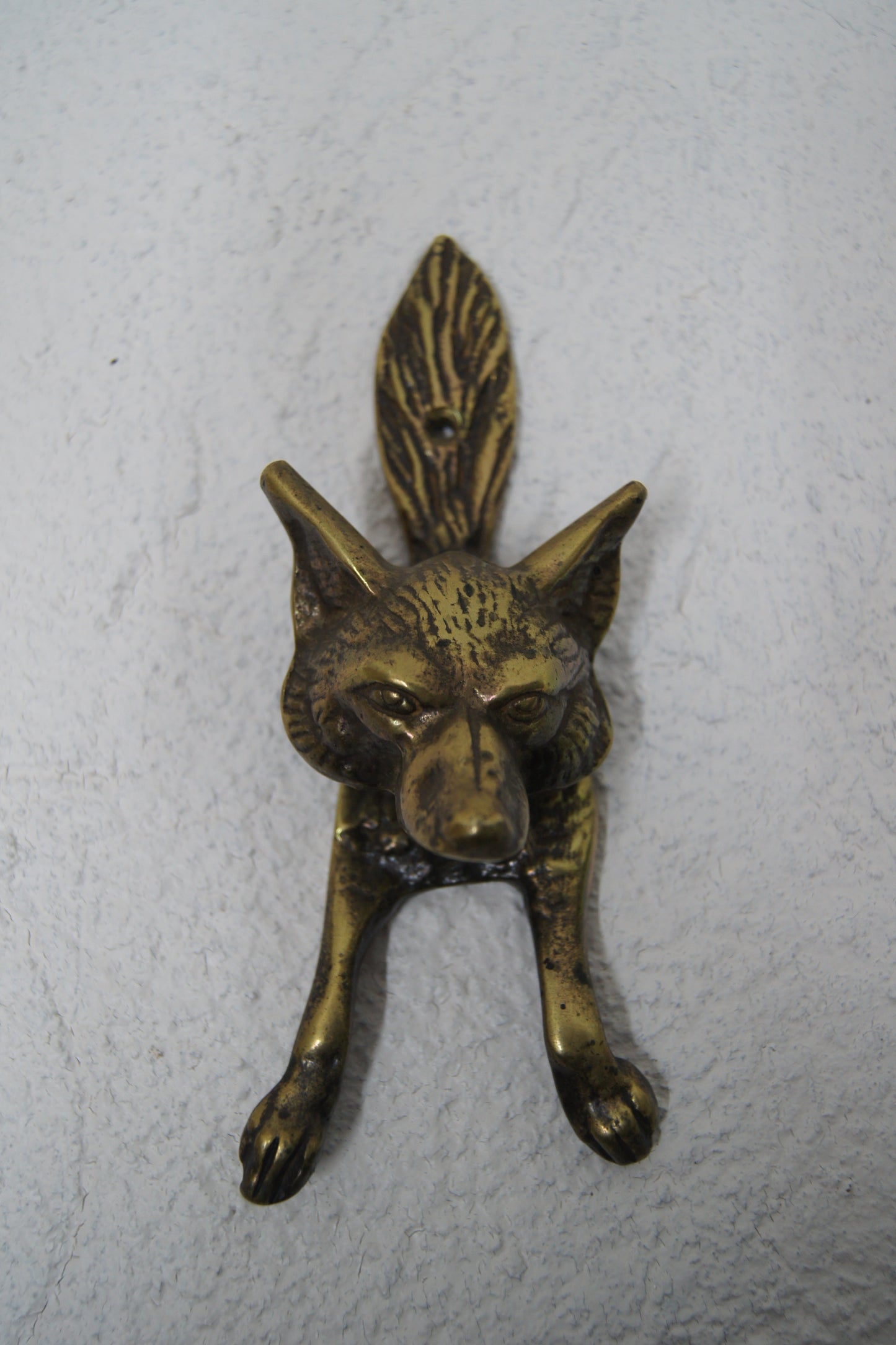 Brass Fox Door Knocker