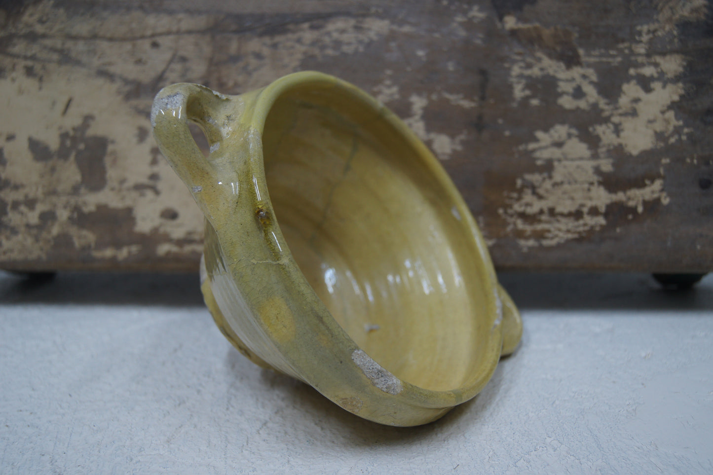 Vintage Studio Pottery Dish with Handles