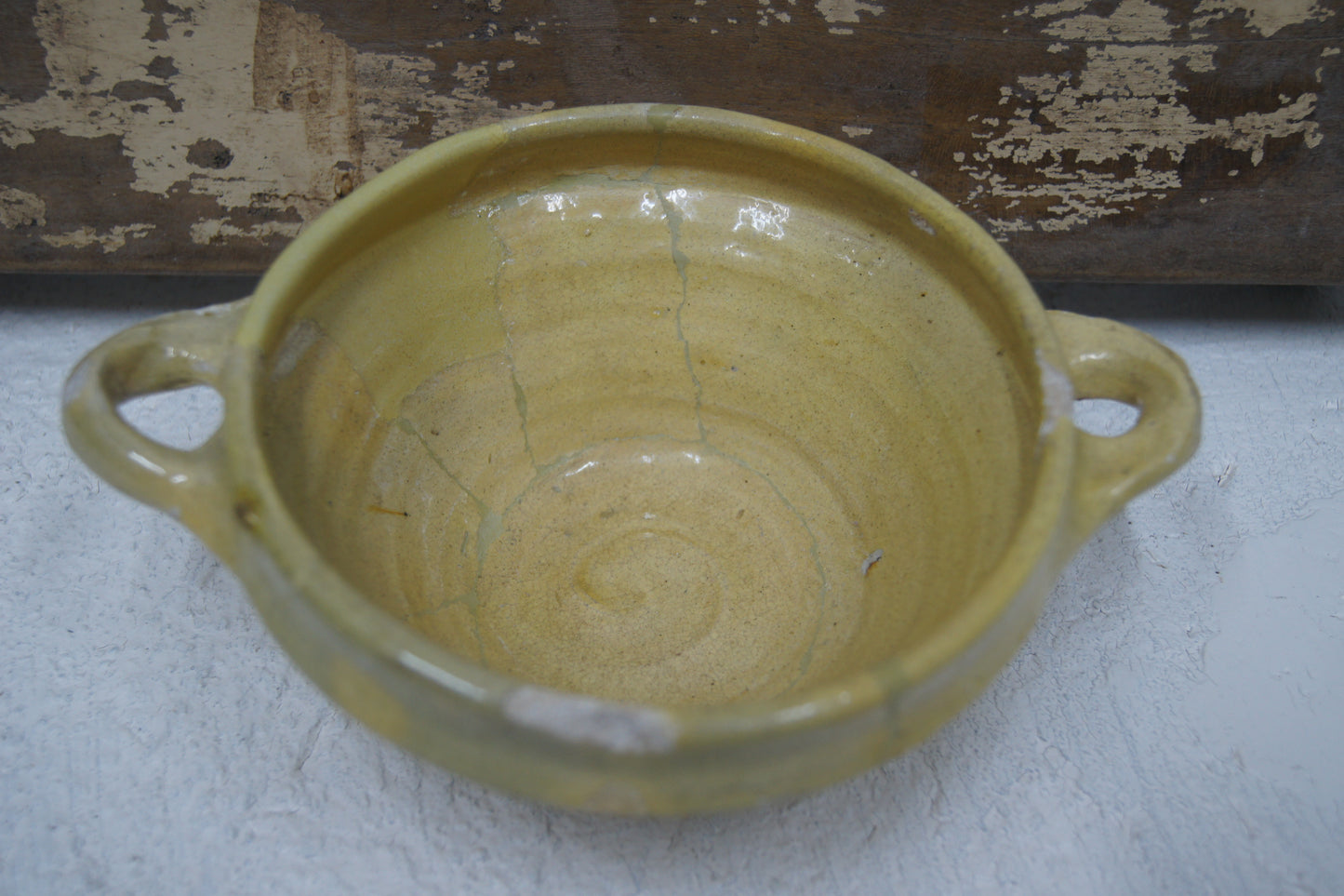 Vintage Studio Pottery Dish with Handles
