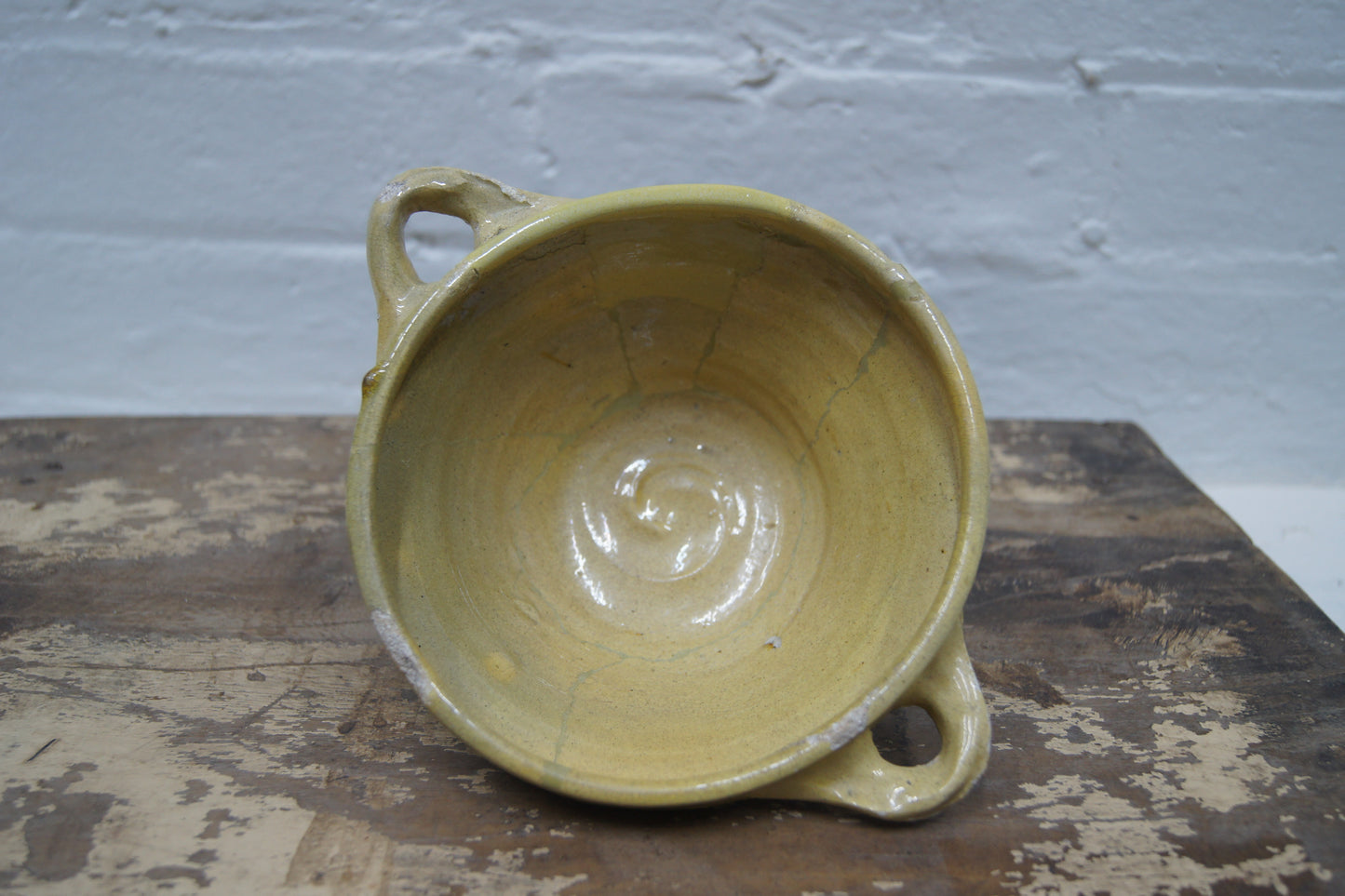 Vintage Studio Pottery Dish with Handles