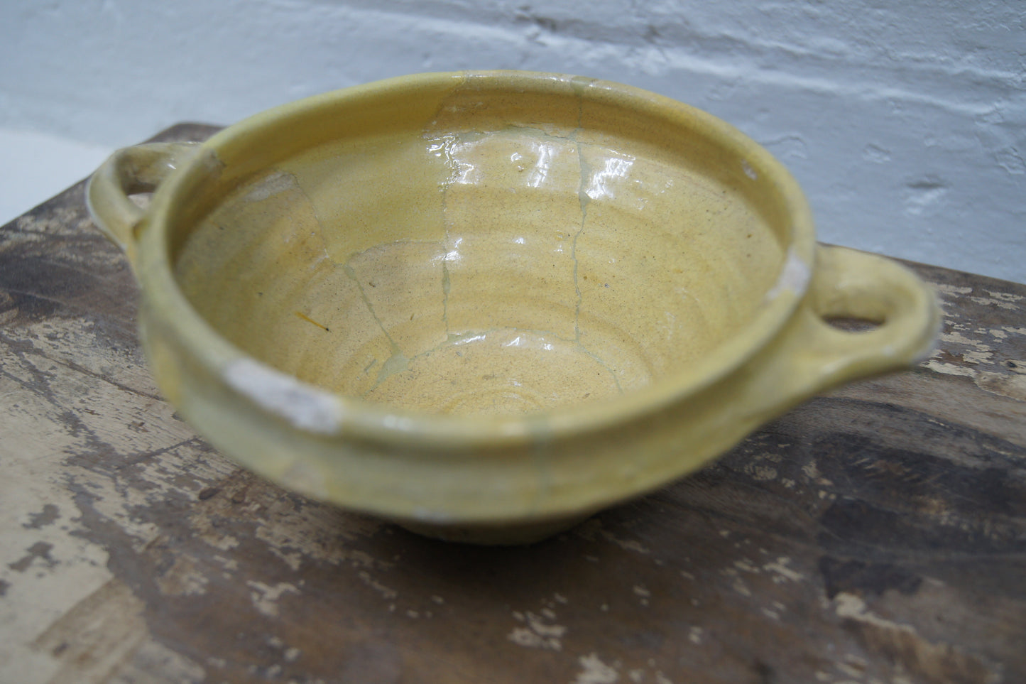 Vintage Studio Pottery Dish with Handles
