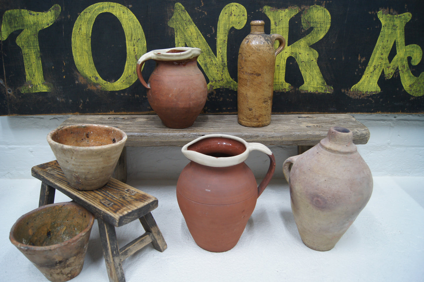 Antique Biddeford Terracotta Jug