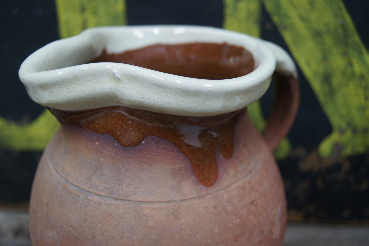 Antique Biddeford Terracotta Jug