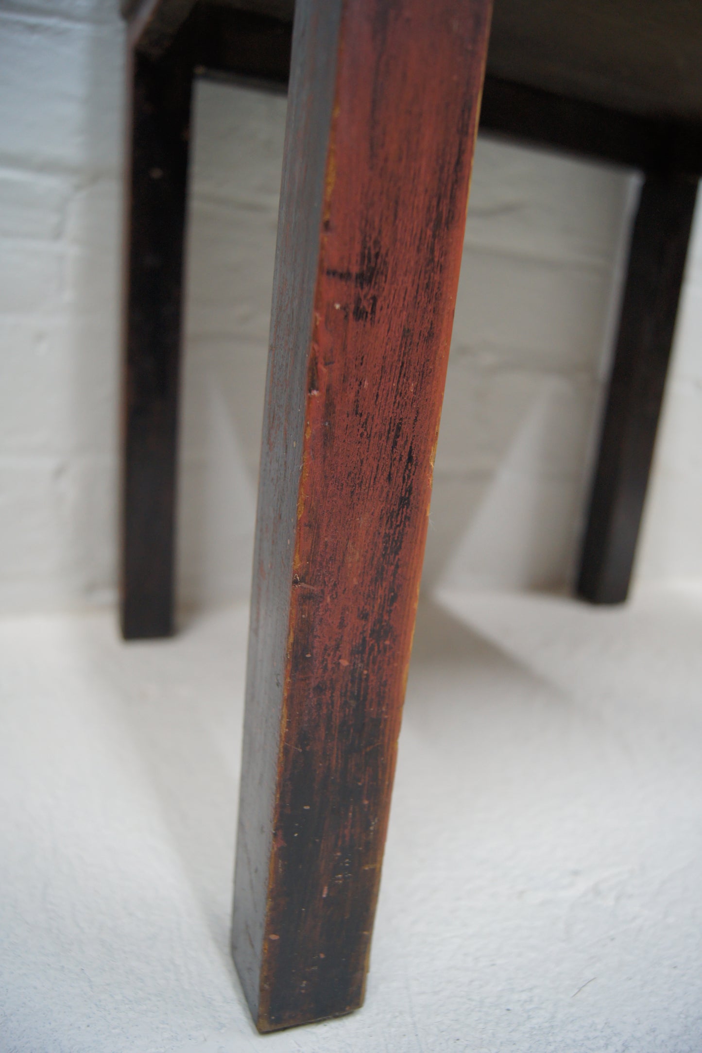Rustic Wooden Destressed Bedside Cabinet