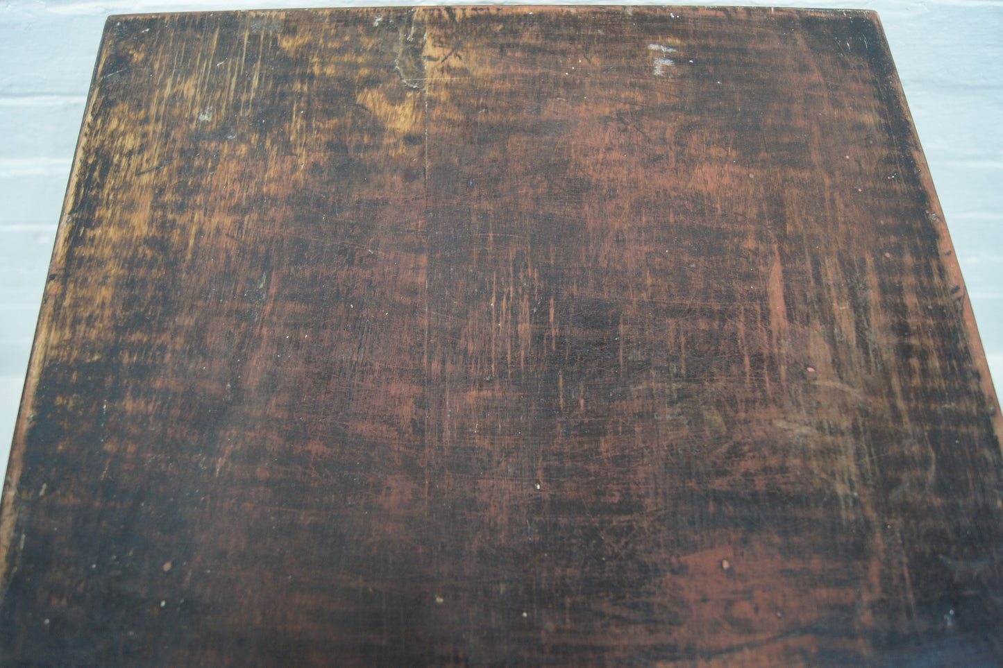 Rustic Wooden Destressed Bedside Cabinet