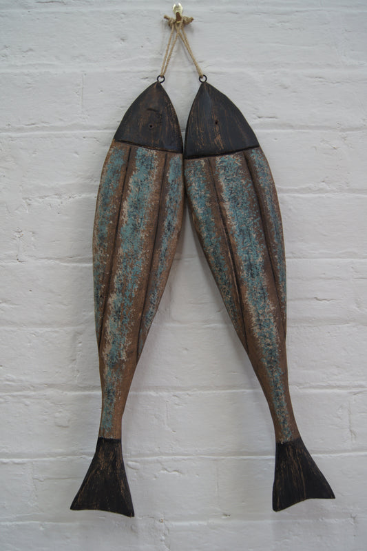 Wooden Hanging Fish