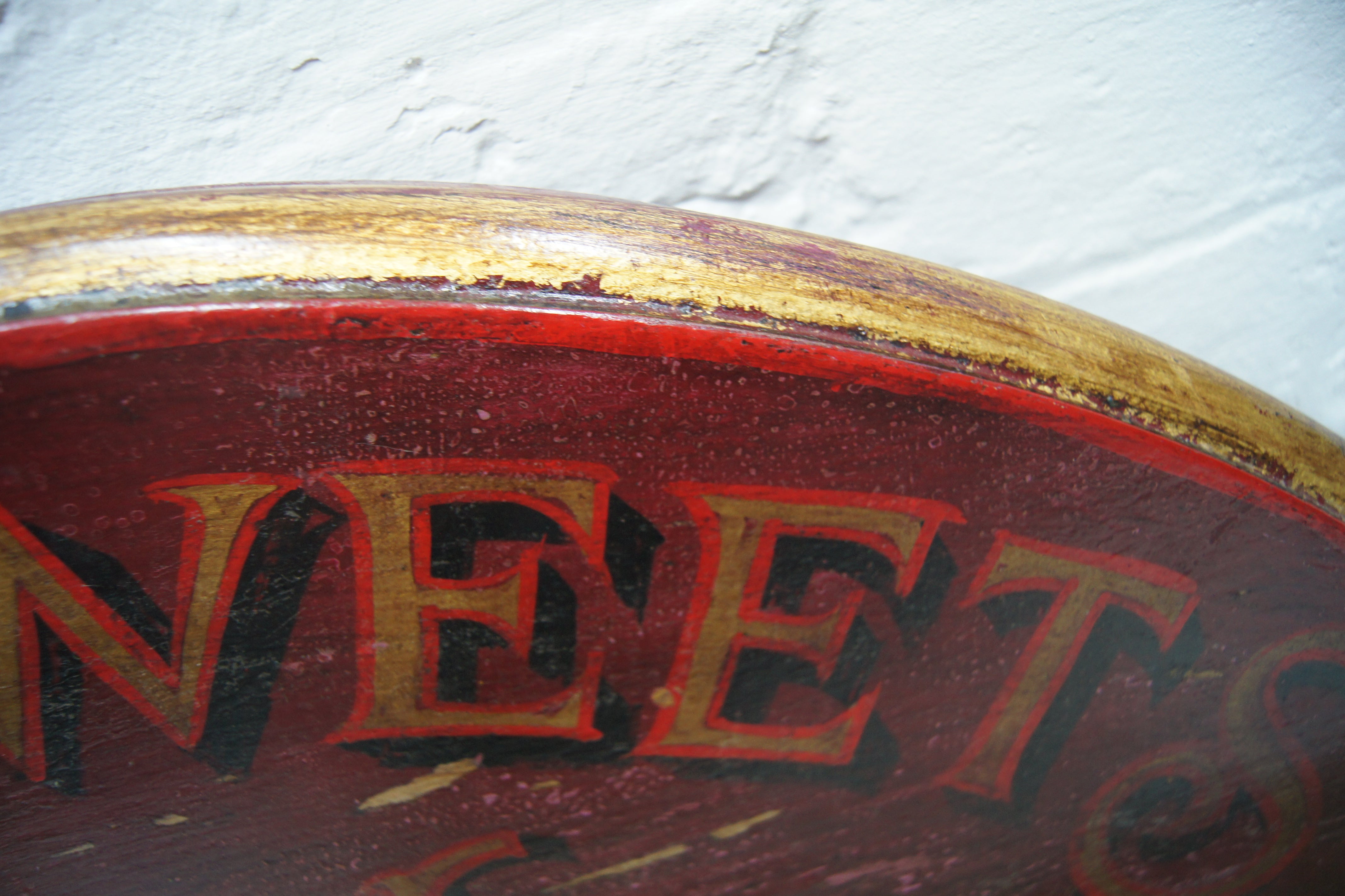 Vintage Mixed Sweets Wooden Half Circle Sign – The Vintage Potter