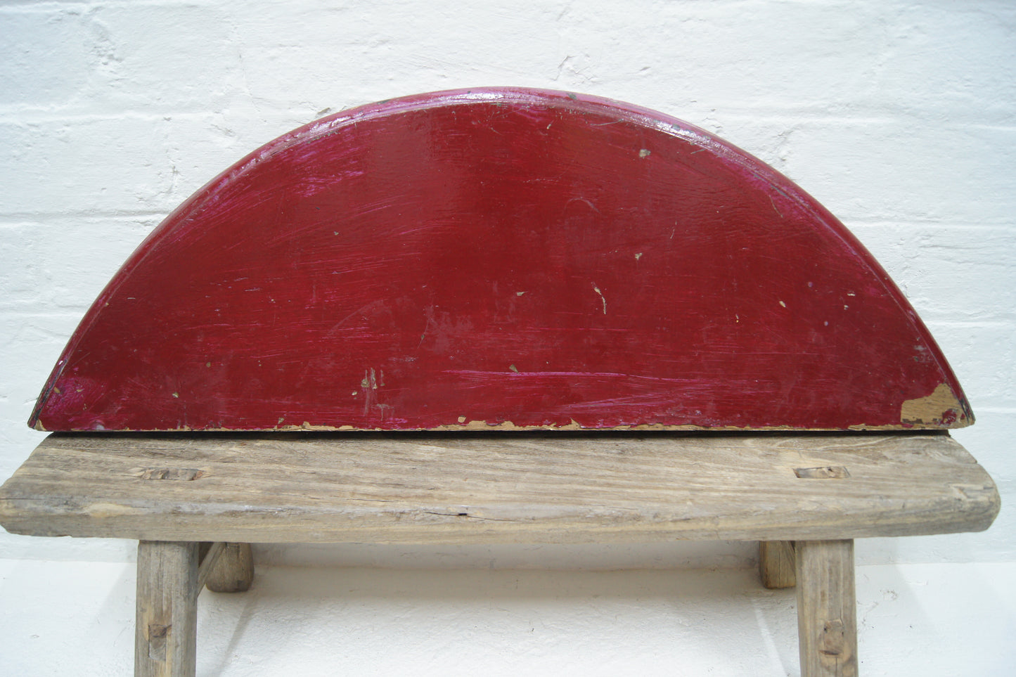 Vintage Mixed Sweets Wooden Half Circle Sign