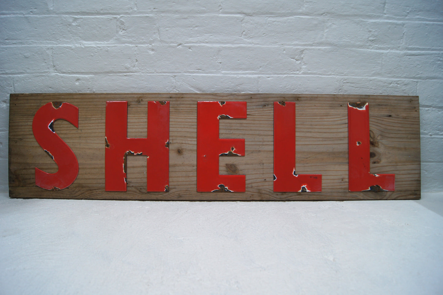 Shell Enamelled Sign
