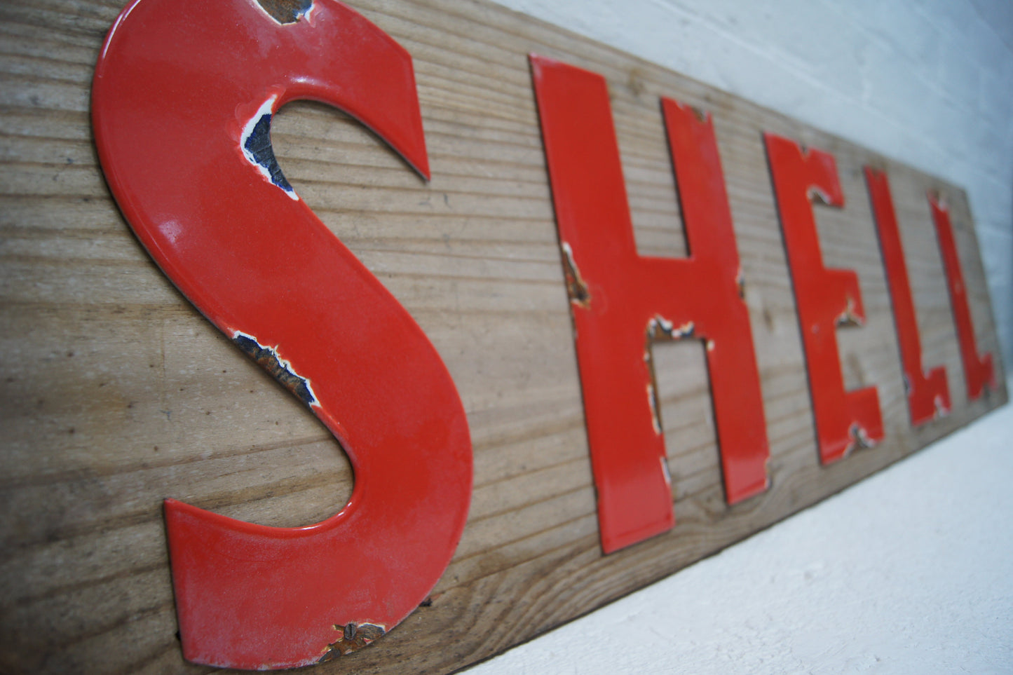 Shell Enamelled Sign