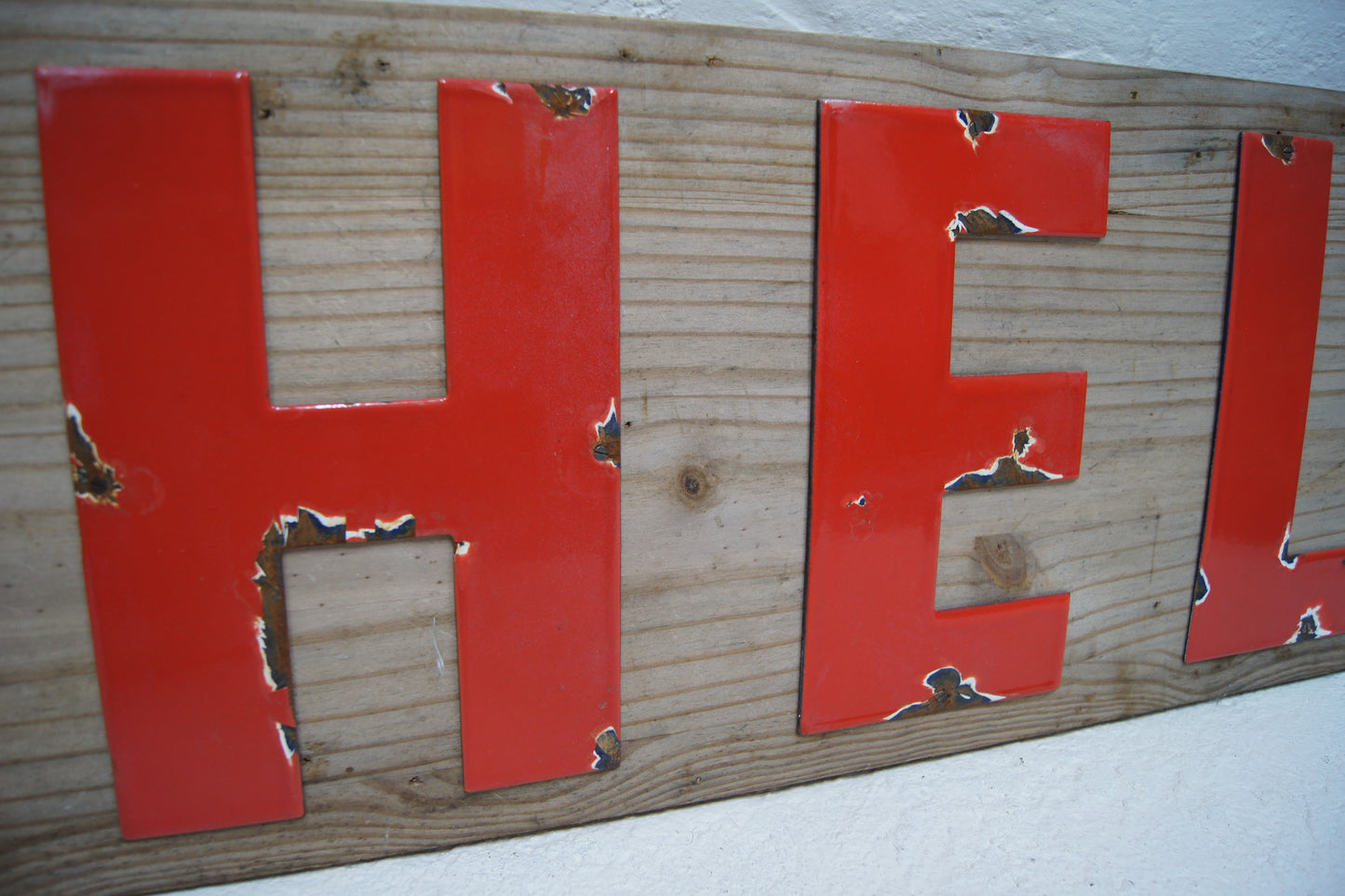 Shell Enamelled Sign