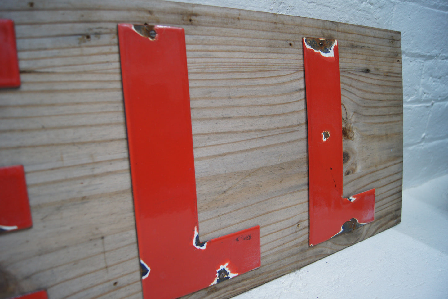 Shell Enamelled Sign