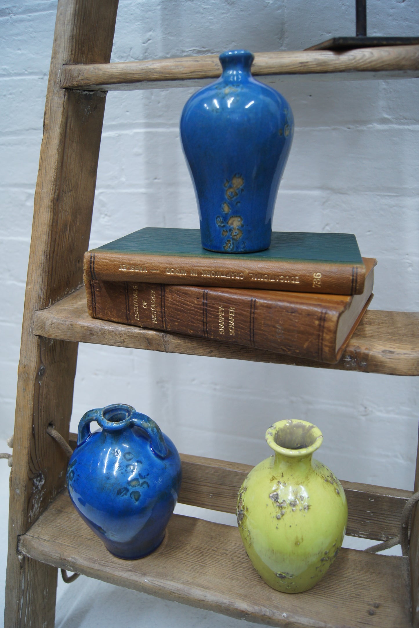 Vintage Blue Bud Vase