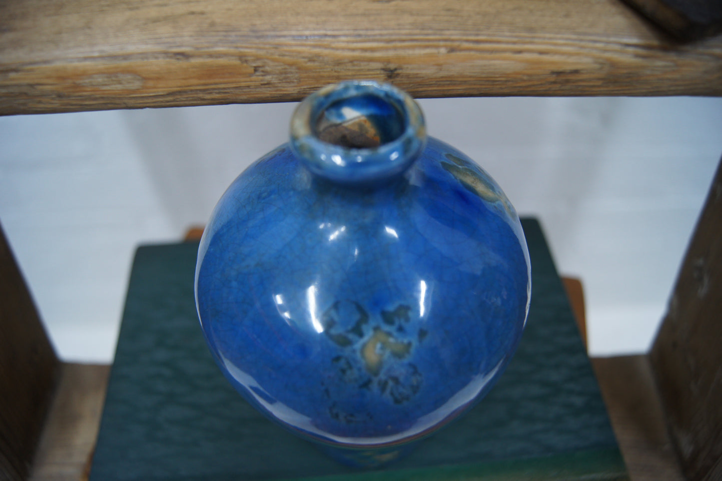 Vintage Blue Bud Vase
