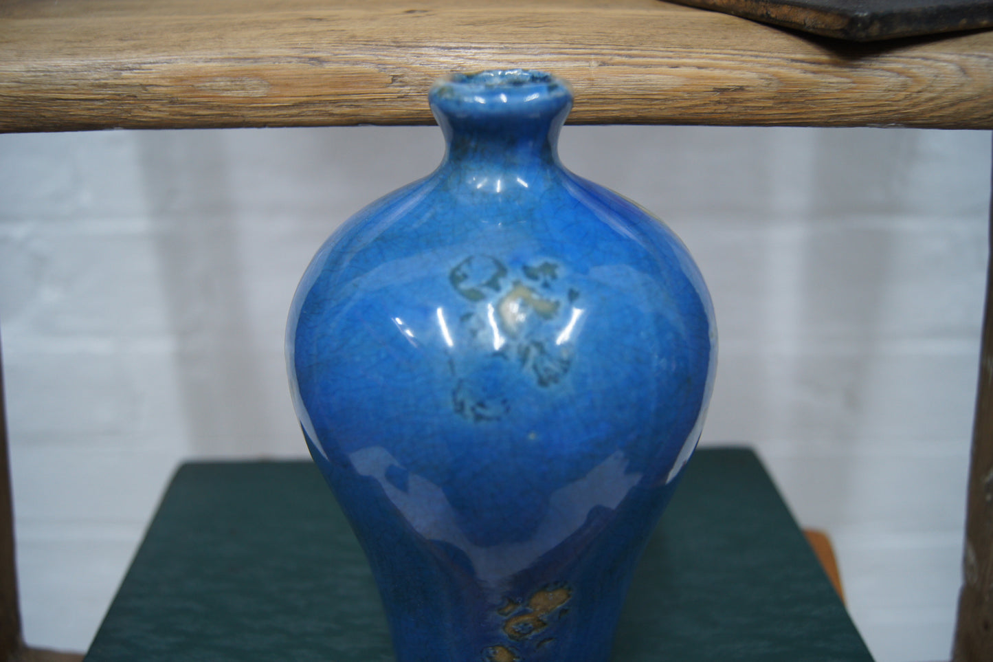 Vintage Blue Bud Vase