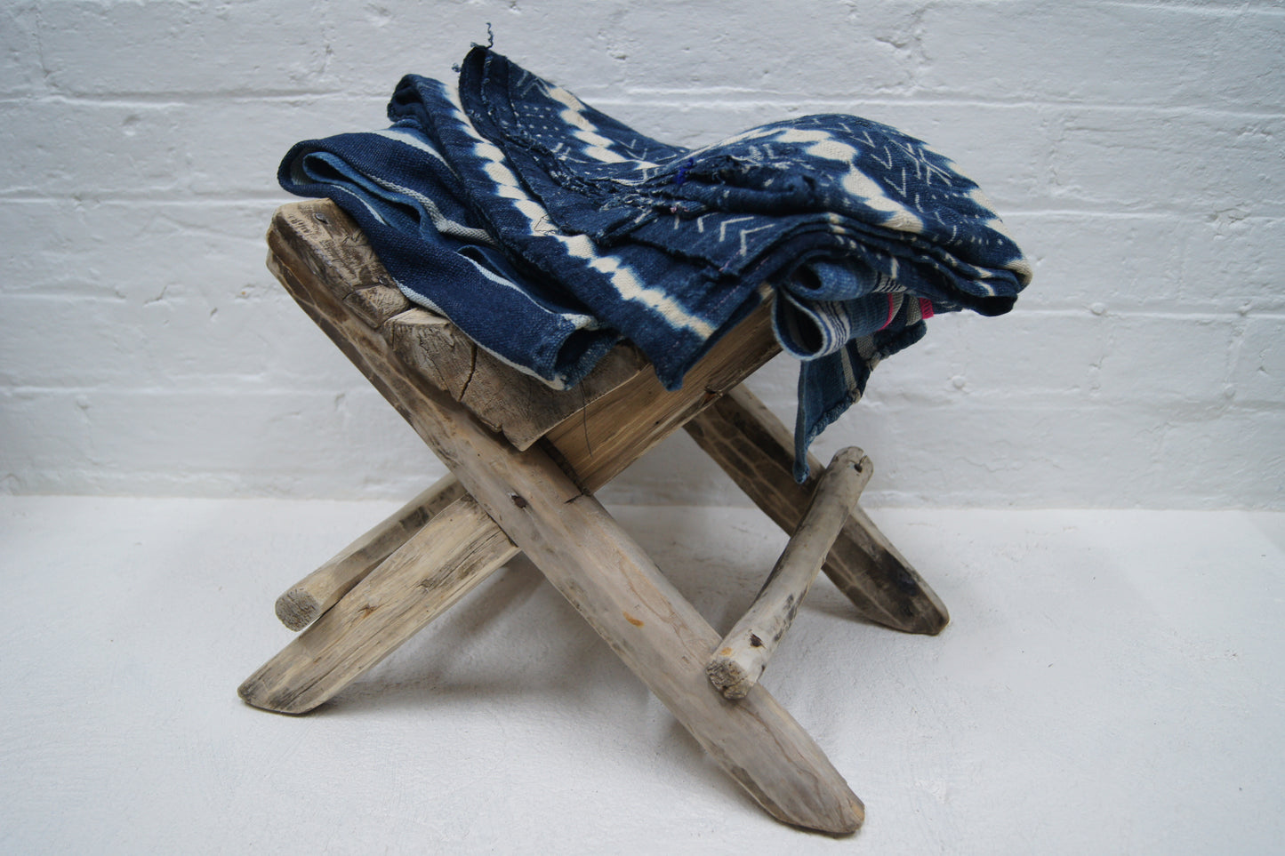 Rustic Wooden Working Stool
