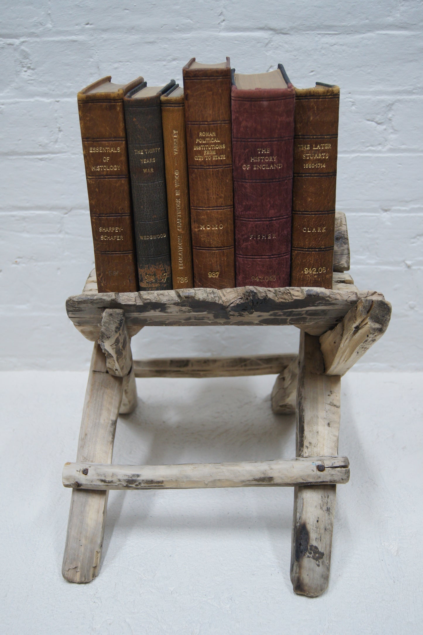 Rustic Wooden Working Stool