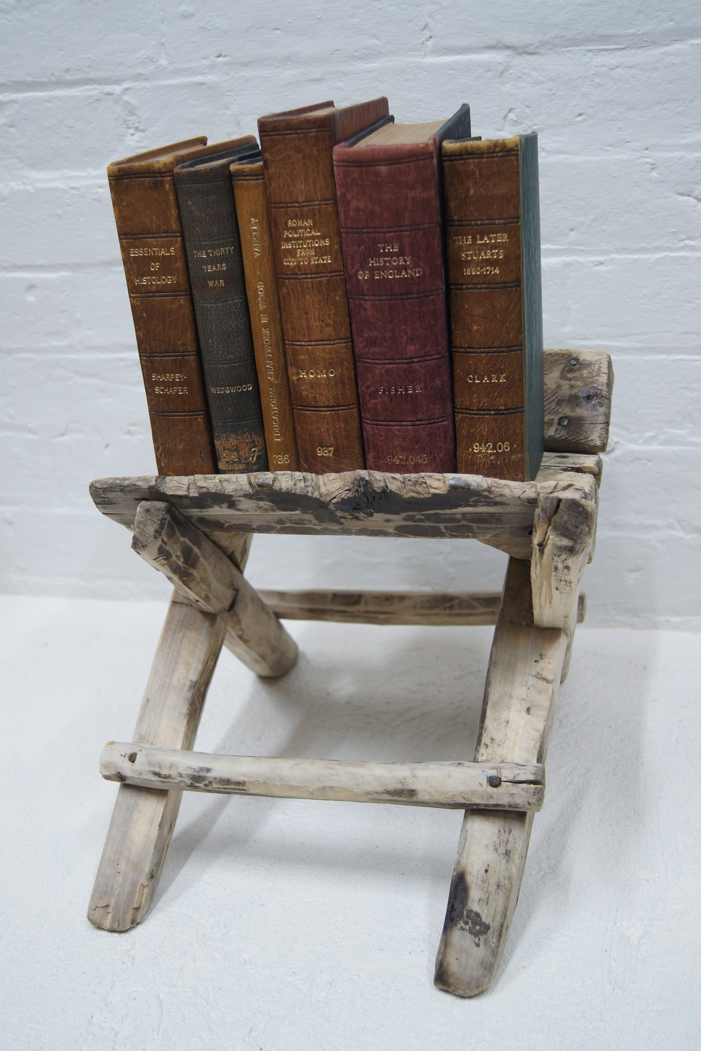 Rustic Wooden Working Stool