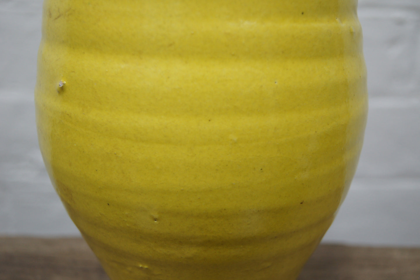 Hungarian Yellow Teracotta Vase