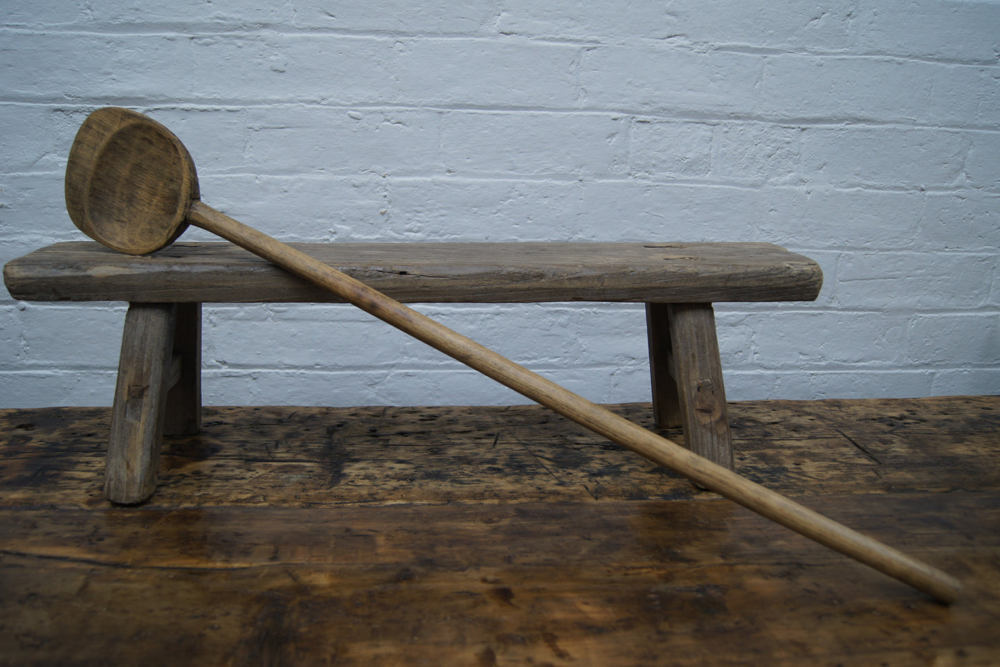 Wooden Romanian Rustic Spoon
