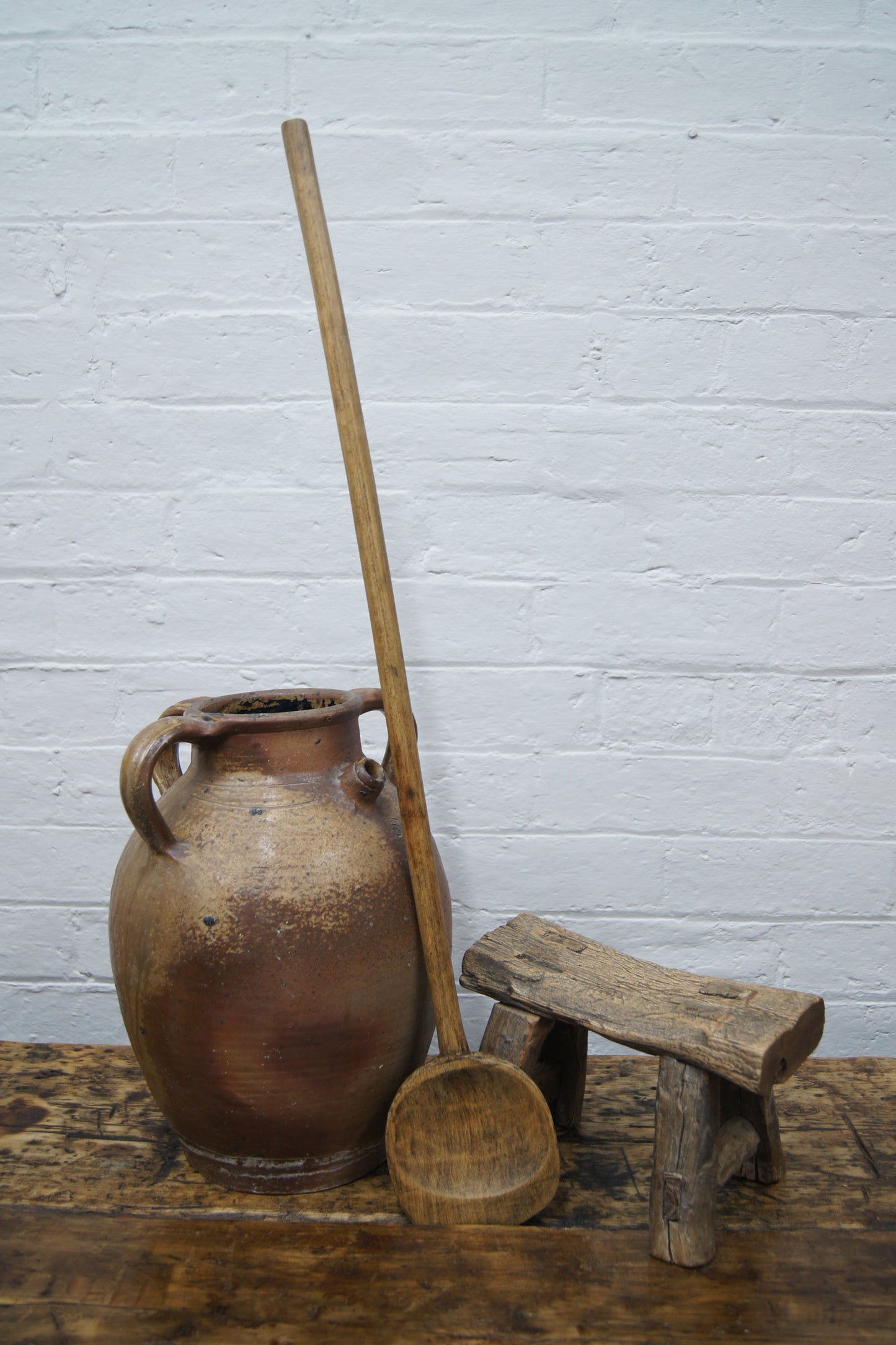 Wooden Romanian Rustic Spoon