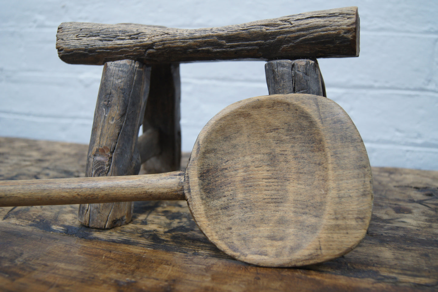 Wooden Romanian Rustic Spoon