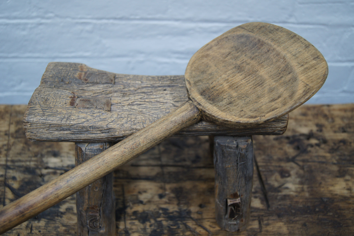 Wooden Romanian Rustic Spoon