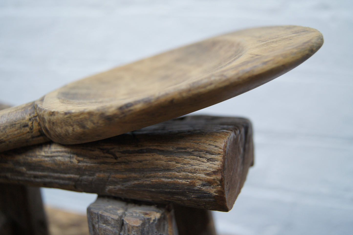Wooden Romanian Rustic Spoon