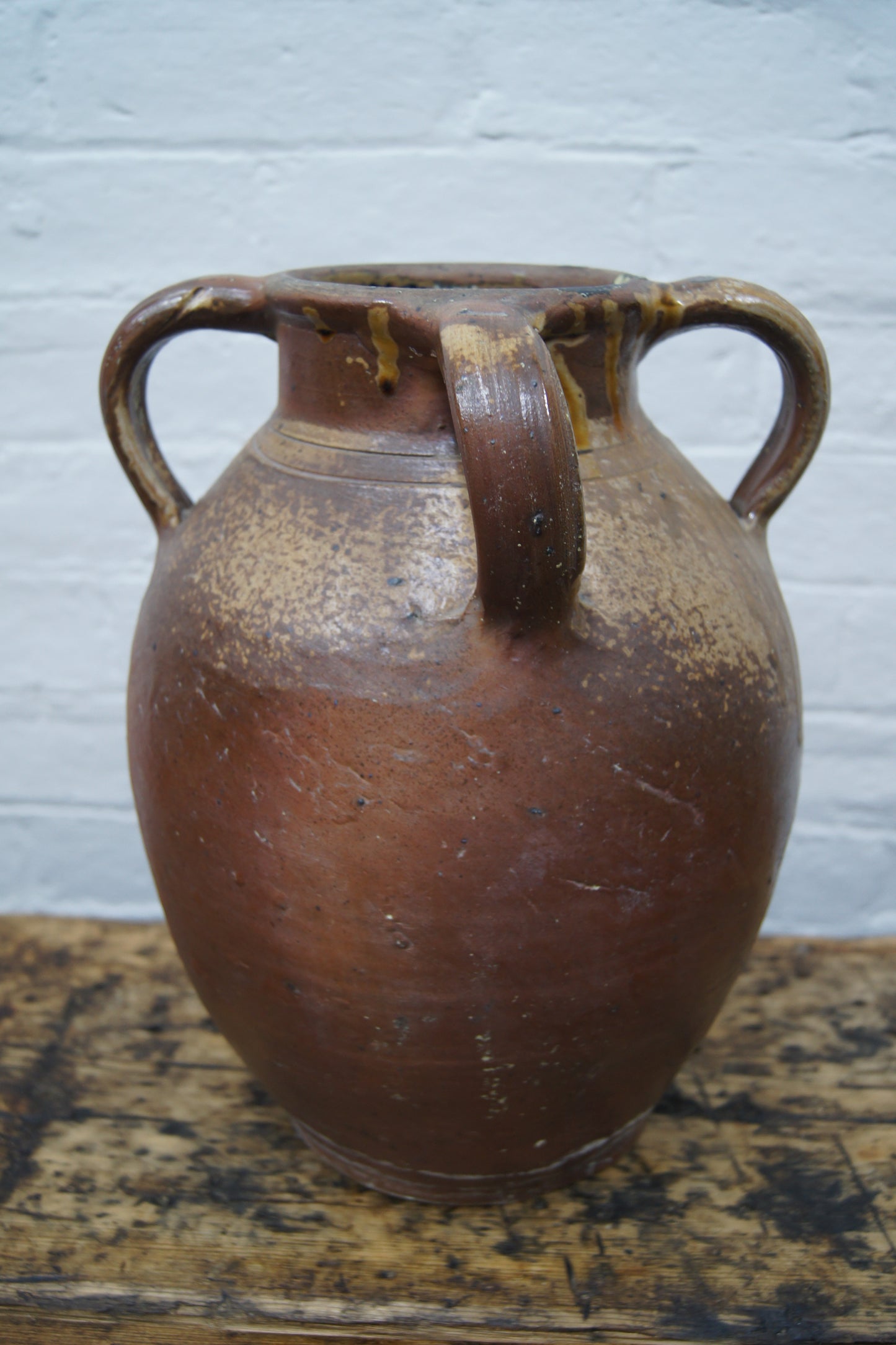 Large French Terracotta Jug