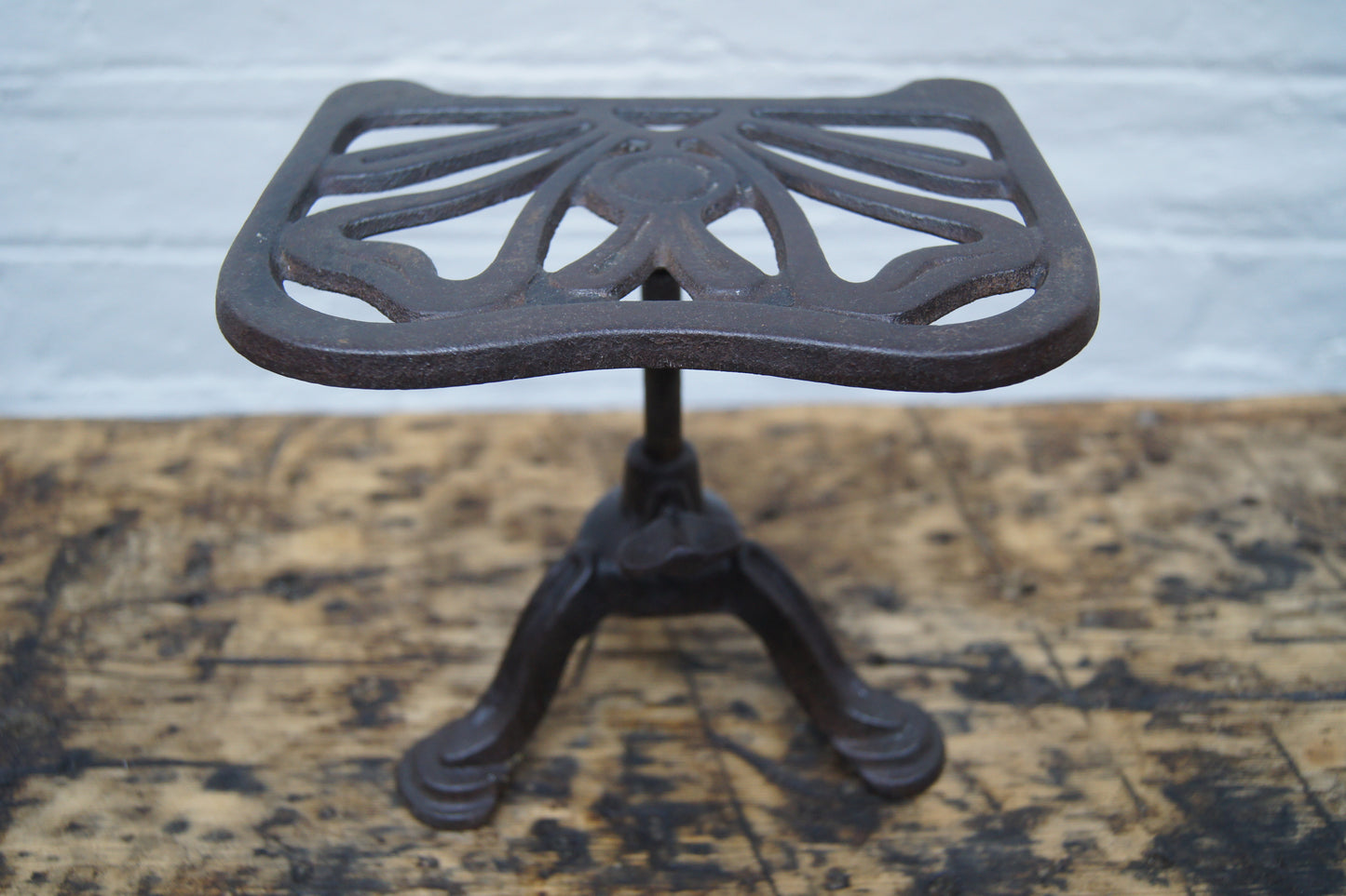 Antique Cast Iron ‘Justryte’ Trivet