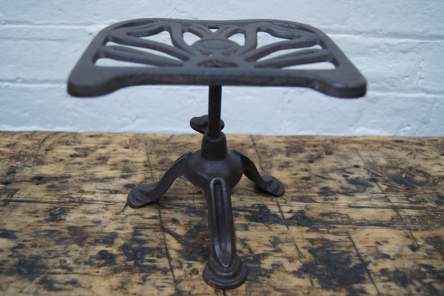 Antique Cast Iron ‘Justryte’ Trivet