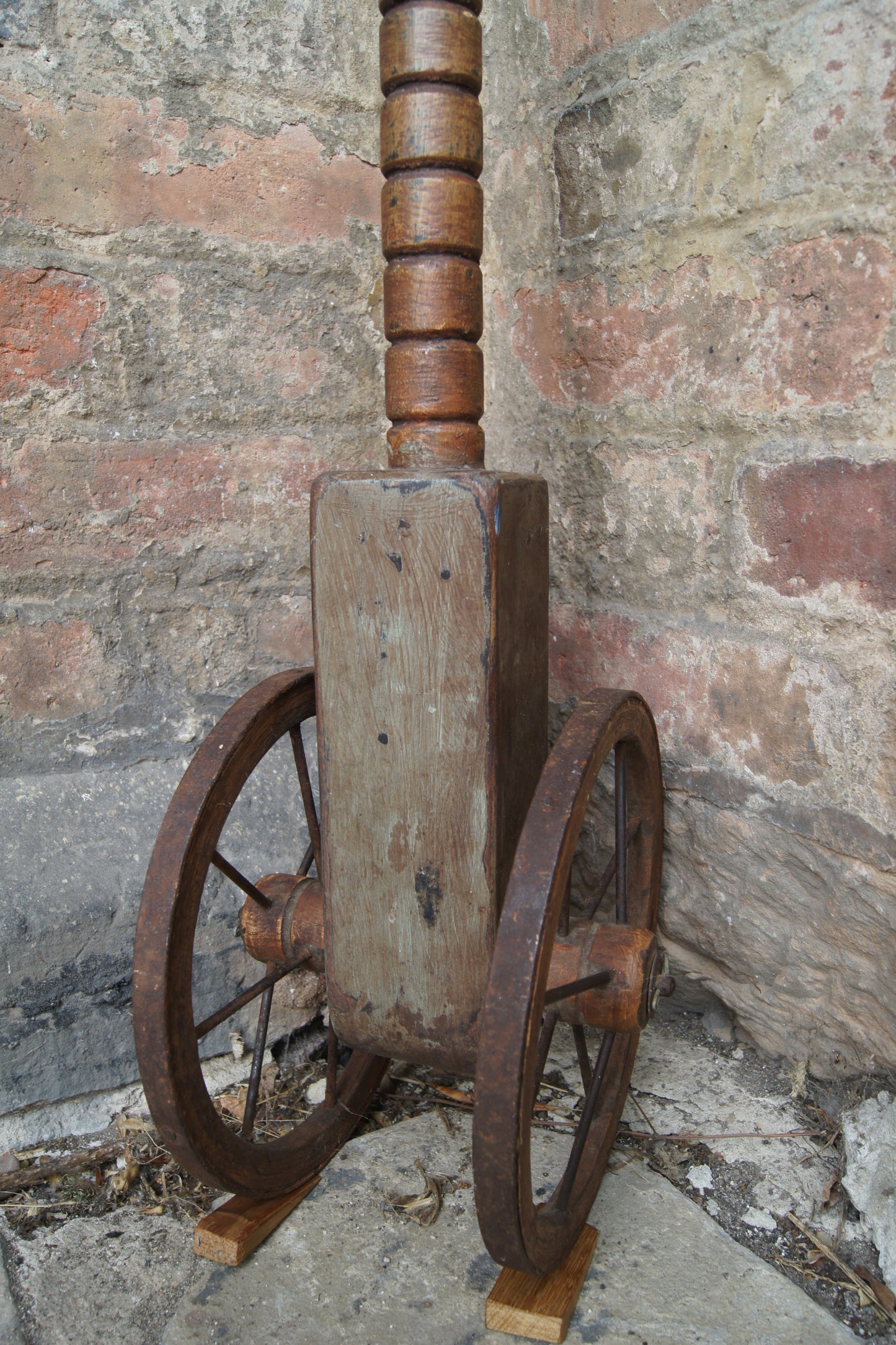 19th Century Antique French Wooden Hobby Horse