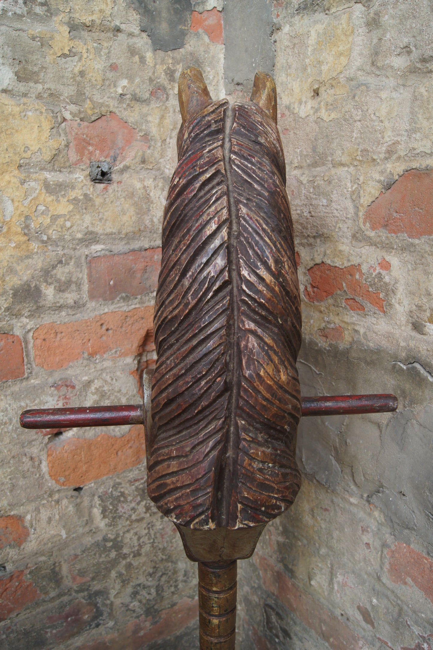 19th Century Antique French Wooden Hobby Horse