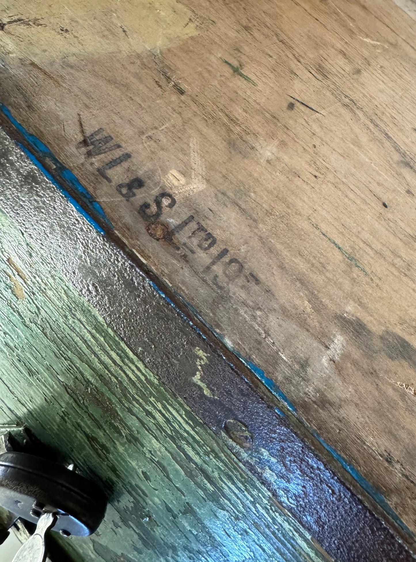 Vintage Military Style Wooden Chest/Trunk